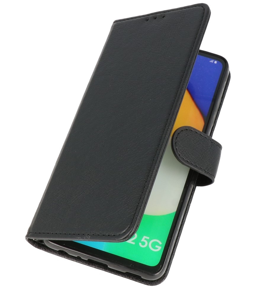 Bookstyle Wallet Cases Hoesje voor Samsung  A52 5G Zwart