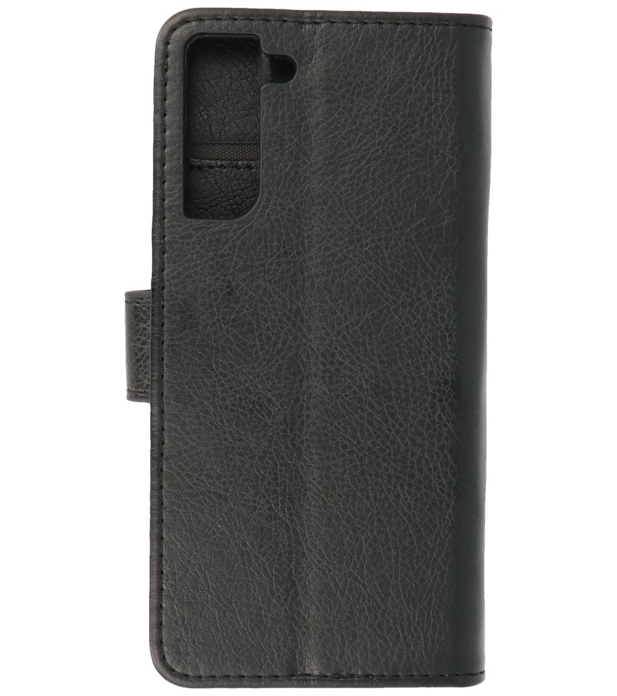 Bookstyle Wallet Cases Hoesje voor Samsung S21 Zwart