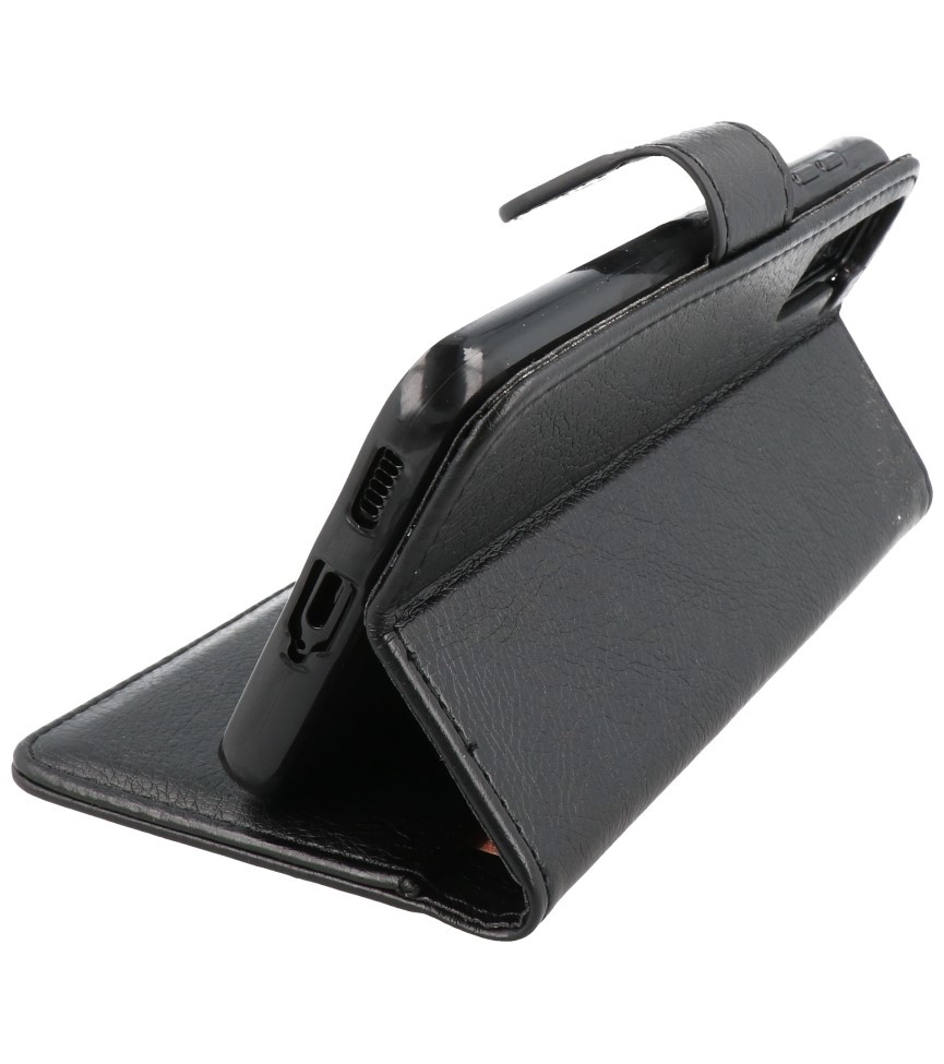 Bookstyle Wallet Cases Hoesje voor Samsung S21 Zwart