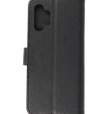 Custodia a portafoglio Bookstyle Custodia per Samsung Galaxy A32 4G nera