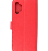 Bookstyle Wallet Cases Hoesje voor Samsung A32 4G Rood