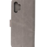 Bookstyle Wallet Cases Coque Samsung Galaxy A32 4G Gris