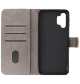 Bookstyle Wallet Cases Hülle Samsung Galaxy A32 4G Grau