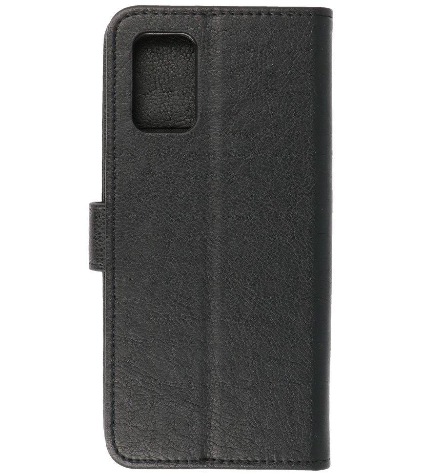 Bookstyle Wallet Cases Hoesje voor Samsung  A02s Zwart