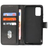 Bookstyle Wallet Cases Hoesje voor Samsung  A02s Zwart