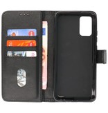 Bookstyle Wallet Cases Hoesje voor Samsung A02s Zwart