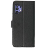 Bookstyle Wallet Cases Hoesje voor Samsung A32 5G Zwart