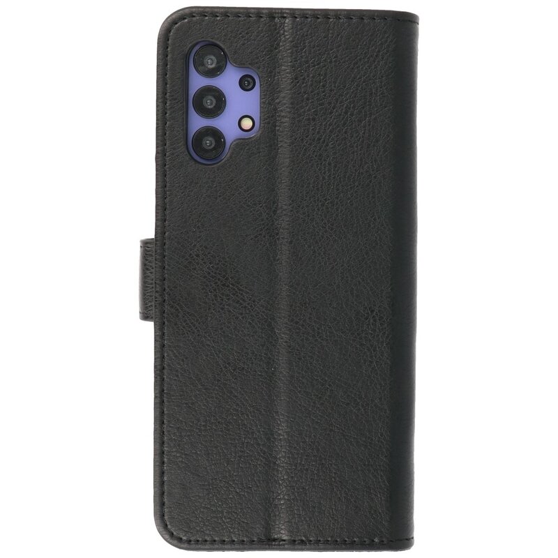 Bookstyle Wallet Cases Hoesje voor Samsung A32 5G Zwart