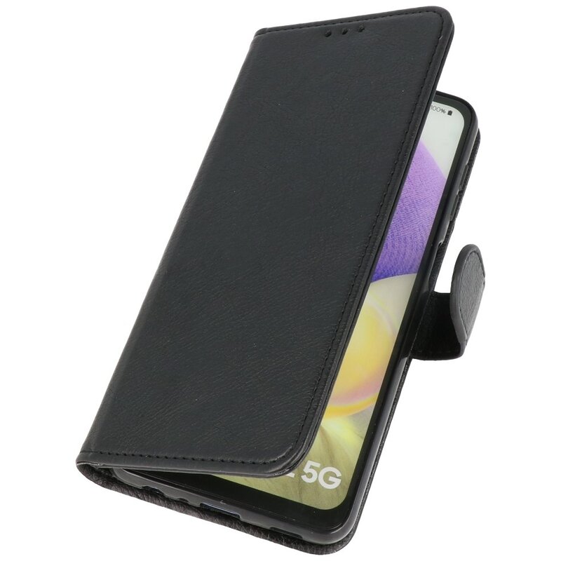 Bookstyle Wallet Cases Hoesje voor Samsung A32 5G Zwart