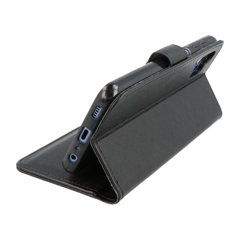 Bookstyle Wallet Cases Hoesje voor Samsung A32 5G Zwart