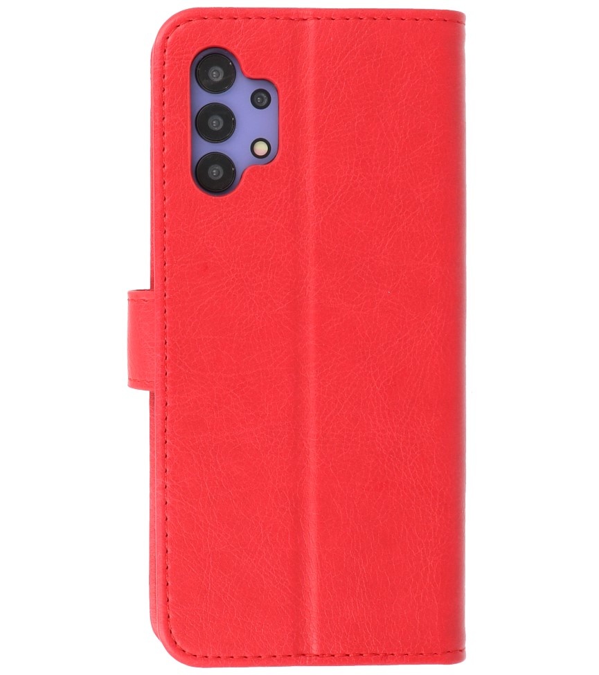 Bookstyle Wallet Cases Hoesje voor Samsung A32 5G Rood