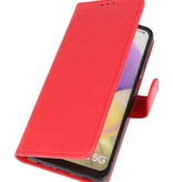 Bookstyle Wallet Cases Hoesje voor Samsung  A32 Rood