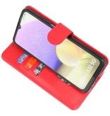 Bookstyle Wallet Cases Hoesje voor Samsung A32 5G Rood