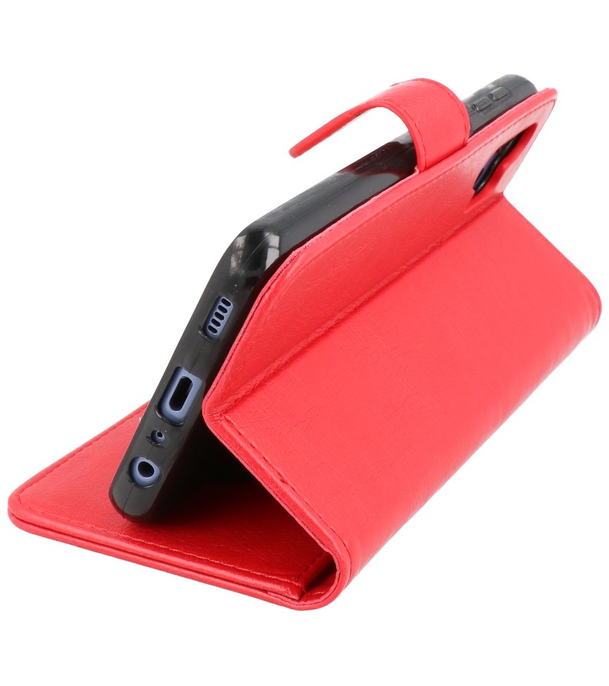 Bookstyle Wallet Cases Hoesje voor Samsung  A32 Rood