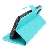 Bookstyle Wallet Cases Hoesje voor Samsung A32 5G Groen