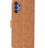 Bookstyle Wallet Cases Hoesje voor Samsung  A32 Bruin