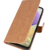 Bookstyle Wallet Cases Hoesje voor Samsung A32 5G Bruin