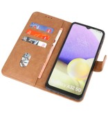 Bookstyle Wallet Cases Hoesje voor Samsung A32 5G Bruin