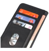 Bookstyle Wallet Cases Cover für iPhone 12 Mini Schwarz