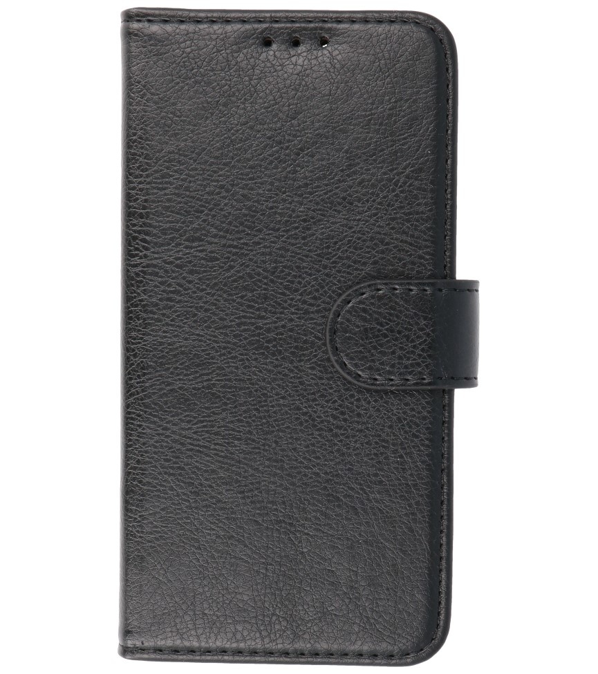 Bookstyle Wallet Cases Cover für iPhone 12 Mini Schwarz