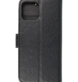 Bookstyle Wallet Cases Hoes voor iPhone 12 mini Zwart