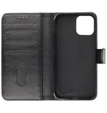 Bookstyle Wallet Cases Hoes voor iPhone 12 mini Zwart