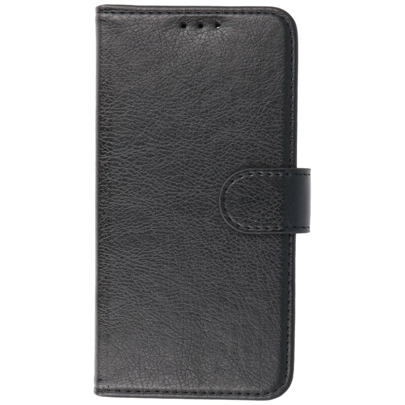 Bookstyle Wallet Cases Cover für iPhone 12 - 12 Pro Black