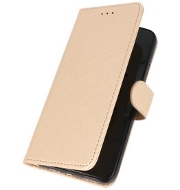 Bookstyle Wallet Cases Cover til Samsung Galaxy Note 10 Gold