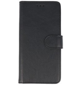 Bookstyle Wallet Cases Hoes voor Nokia 9 Zwart