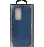 Color TPU Hoesje voor Huawei P40 Pro Navy