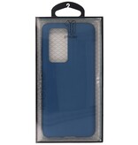 Carcasa de TPU en color para Huawei P40 Pro Azul marino