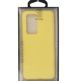 Color TPU Case for Huawei P40 Pro Yellow
