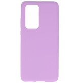 Custodia in TPU colorata per Huawei P40 Pro Viola