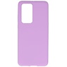 Carcasa de TPU en color para Huawei P40 Pro Morado