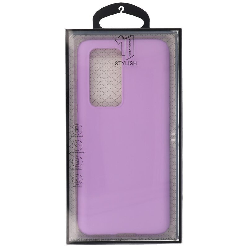 Custodia in TPU colorata per Huawei P40 Pro Viola