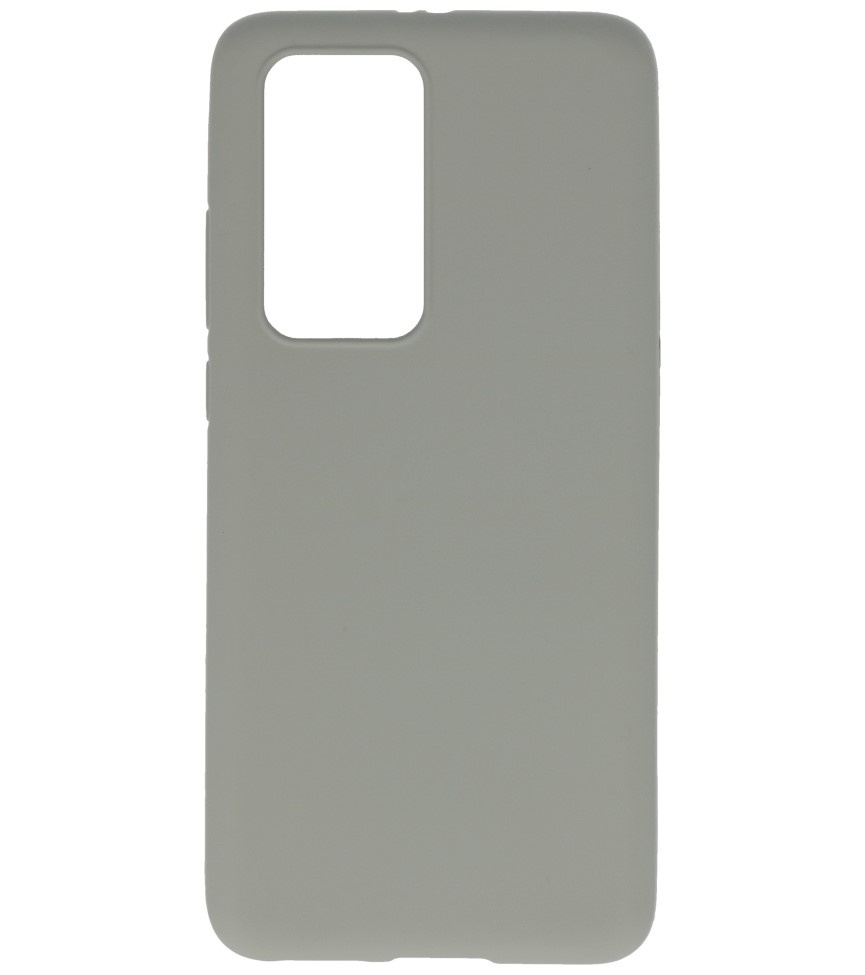 Color TPU Case for Huawei P40 Pro Gray