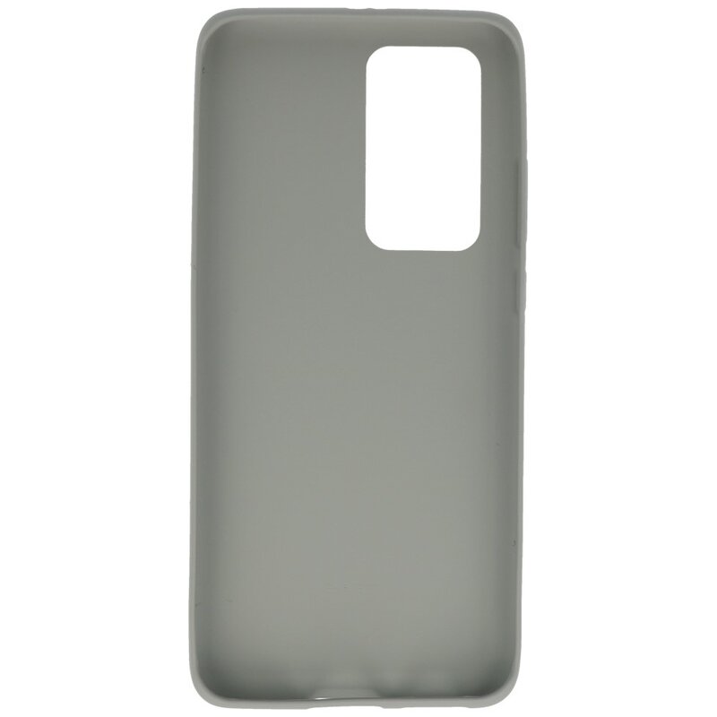 Custodia in TPU a colori per Huawei P40 Pro Grigio