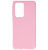 Custodia in TPU colorata per Huawei P40 Pro Pink