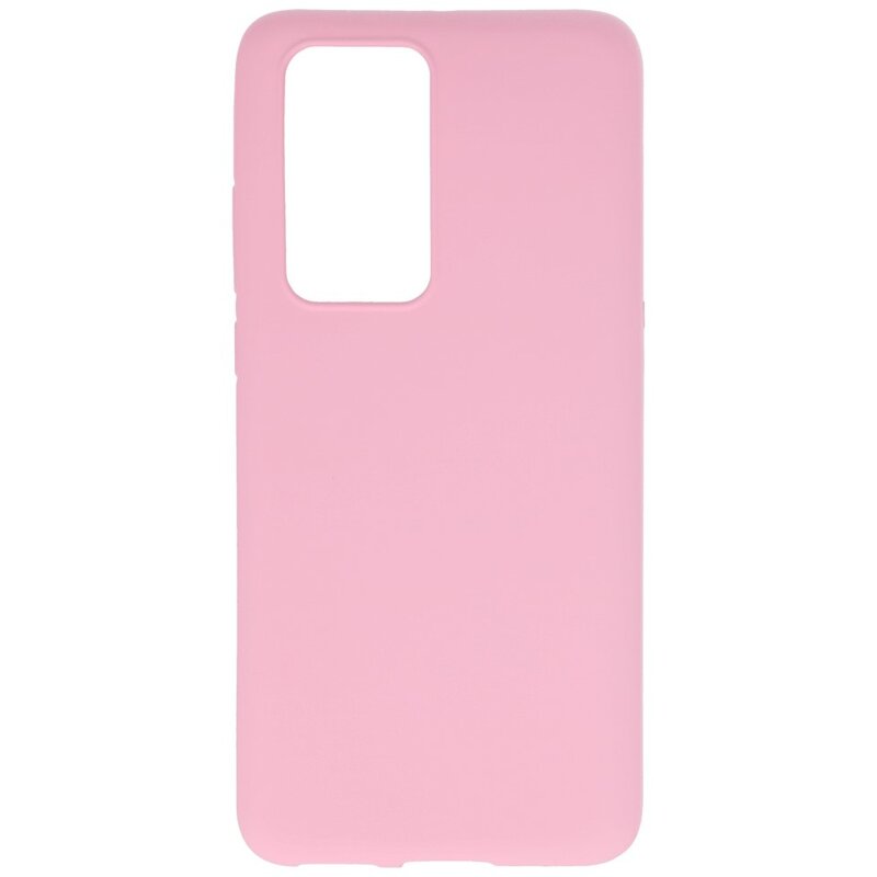 Carcasa de TPU en color para Huawei P40 Pro Rosa