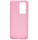 Color TPU Case for Huawei P40 Pro Pink