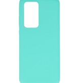 Farbige TPU-Hülle für Huawei P40 Pro Turquoise