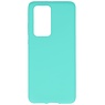 Coque en TPU couleur pour Huawei P40 Pro Turquoise