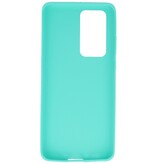 Carcasa de TPU en color para Huawei P40 Pro Turquesa