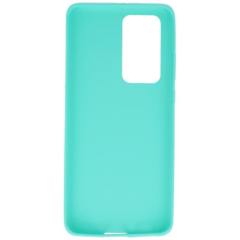 Carcasa de TPU en color para Huawei P40 Pro Turquesa