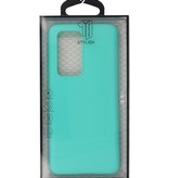 Color TPU Hoesje voor Huawei P40 Pro Turquoise