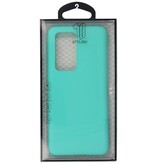 Coque en TPU couleur pour Huawei P40 Pro Turquoise