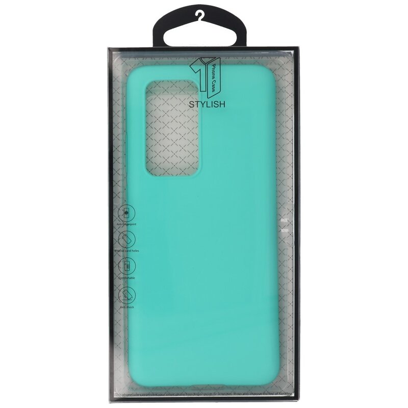 Carcasa de TPU en color para Huawei P40 Pro Turquesa