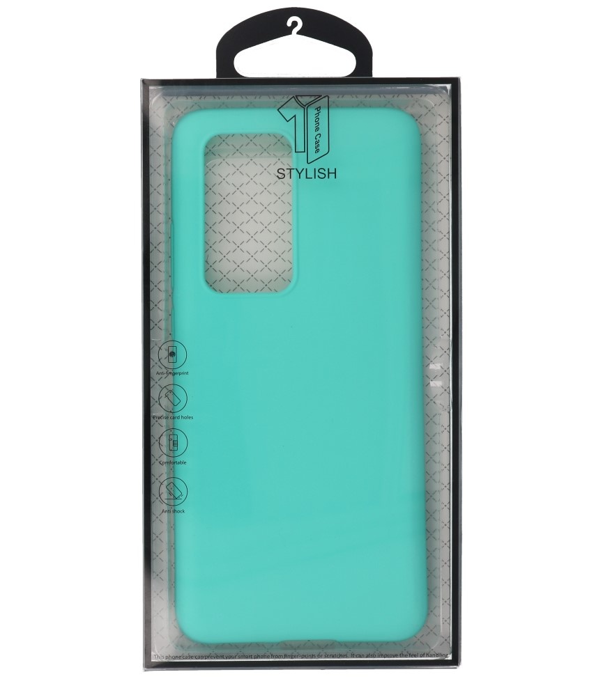 Carcasa de TPU en color para Huawei P40 Pro Turquesa