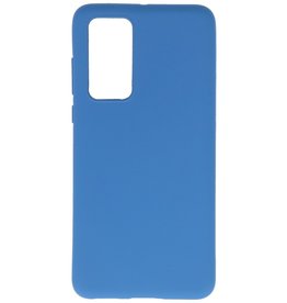 Color TPU Case for Huawei P40 Navy