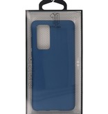 Farbige TPU-Hülle für Huawei P40 Navy